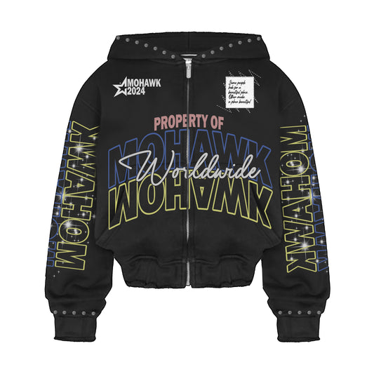 Mohawk Workdwide Hoodies